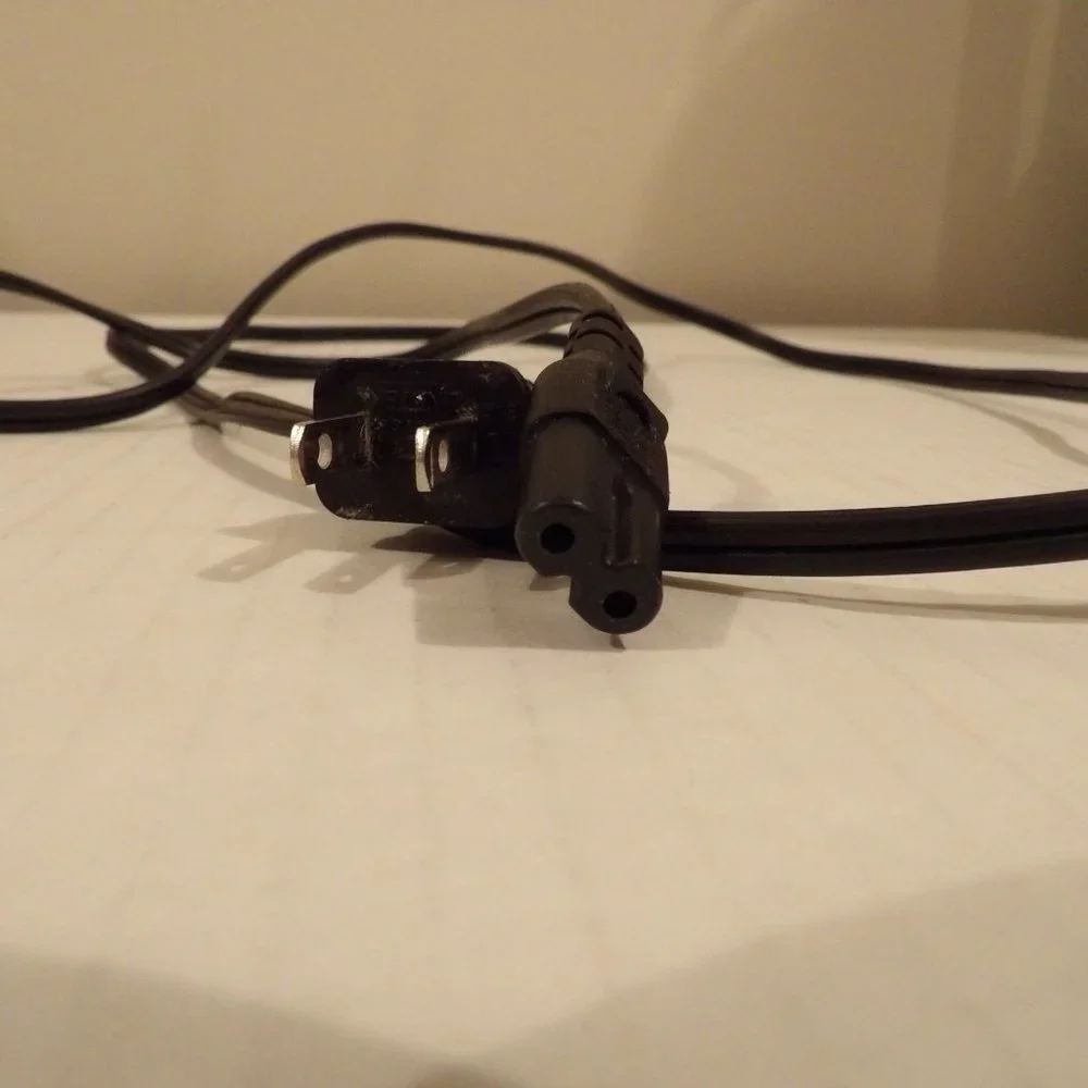 +US Style 2-Prong AC Power Cord/Cable for PS2 PS3 Slim (Goofy)